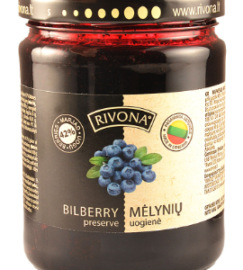 Blueberry Confiture, 580 g